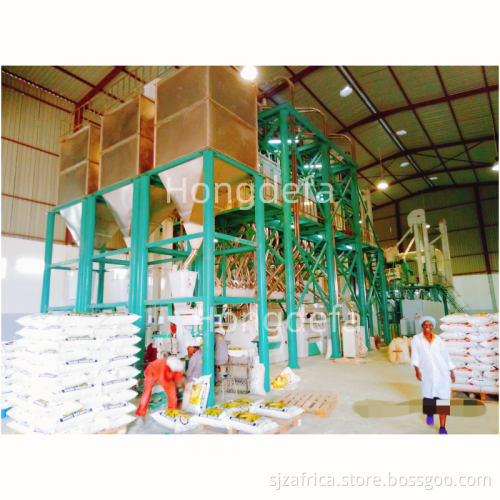 High Efficient Advanced 240T Maize Flour Milling Machine for Africa